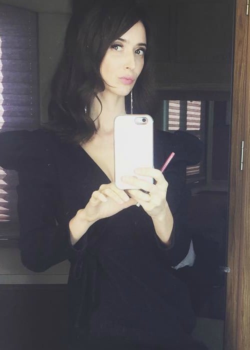 Rebecca Reid in a selfie as seen in Jnauary 2018