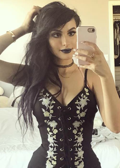 SSSniperWolf in a selfie in September 2017