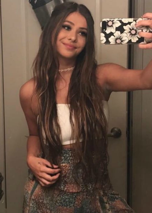 Sarah Baska in a selfie in June 2017