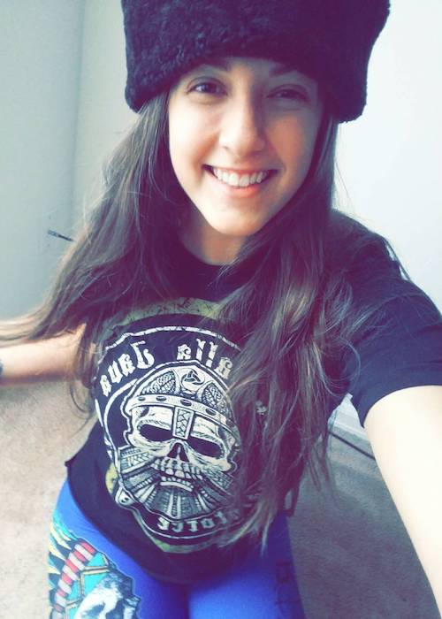 Sarah Logan in a June 2017 selfie