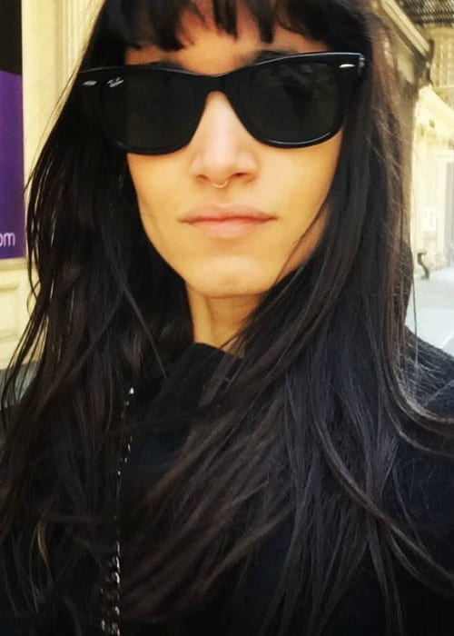 Sofia Boutella in an Instagram selfie as seen in March 2017