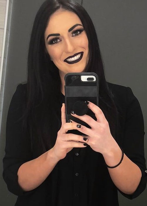 Sonya Deville in an Instagram selfie as seen in March 2018