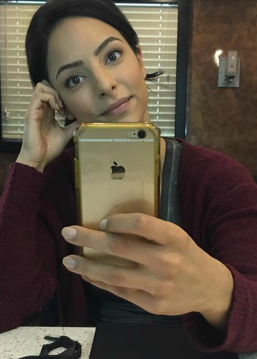 Tala Ashe in a selfie as seen in October 2017