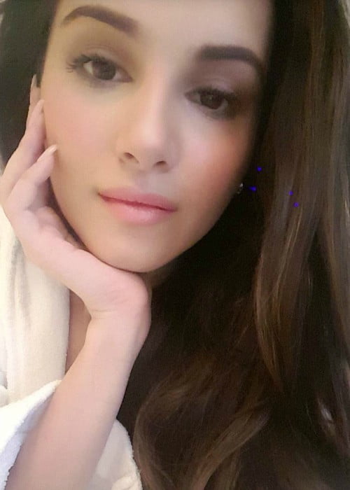 Tara Sutaria in an Instagram selfie as seen in July 2017