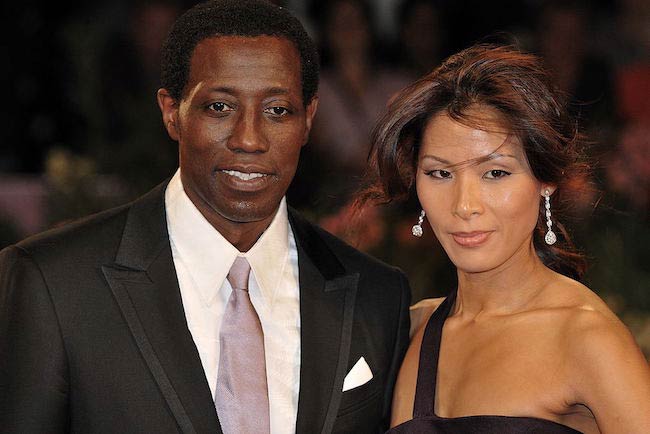 Wesley Snipes and Lucy Liu during 66th Venice Film Festival in 2009