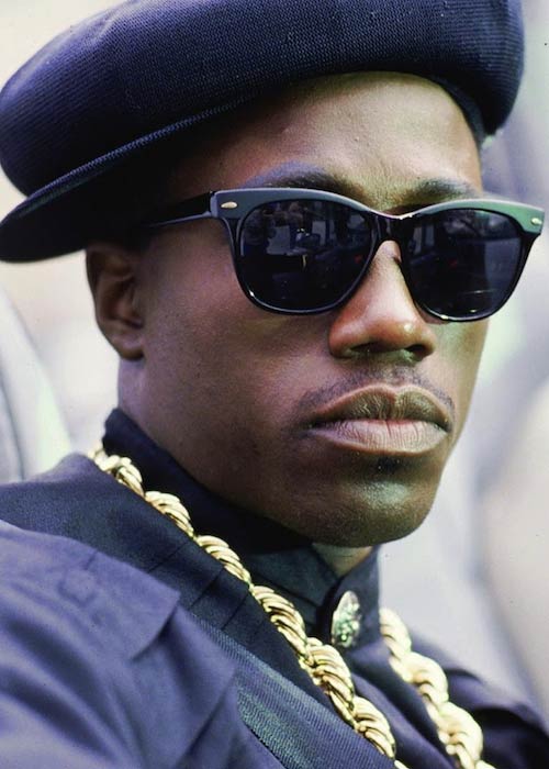 Wesley Snipes in Nino Brown like get up in 2017