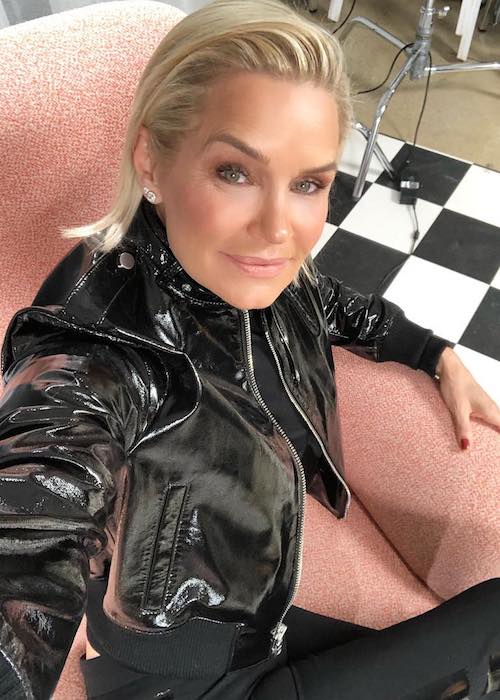 Yolanda Hadid in a January 2018 selfie