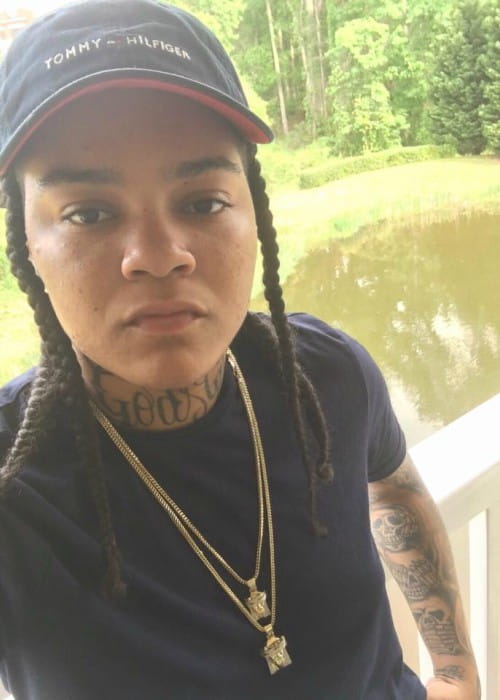 Young M.A in a selfie as seen in May 2016