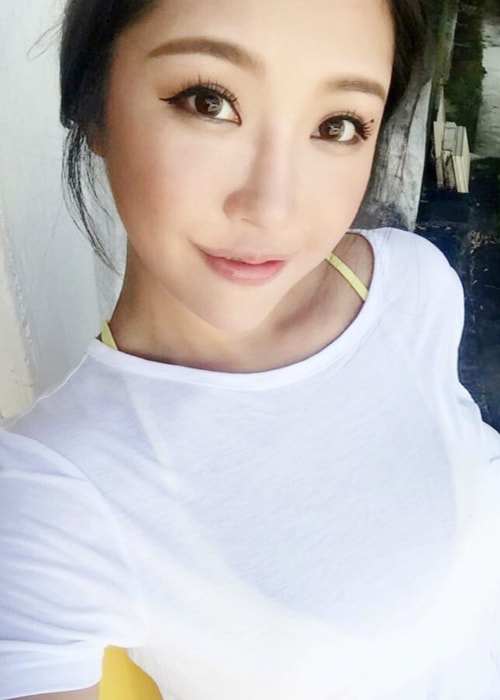 Anita Chui in a selfie in April 2018