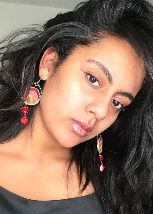 Bibi Bourelly in an Instagram selfie as seen in March 2018