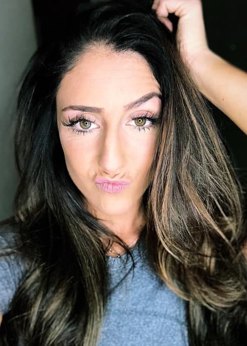 Britt Baker in an Instagram selfie as seen in March 2018