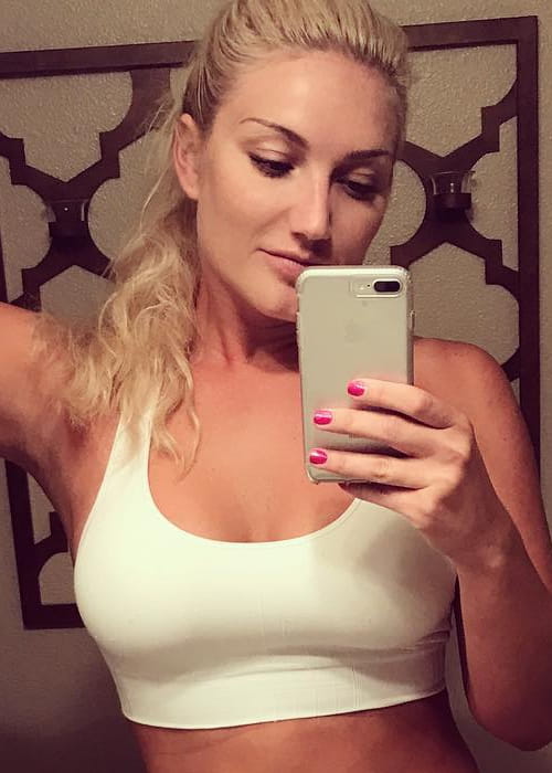 Brooke Hogan in a selfie as seen in August 2017