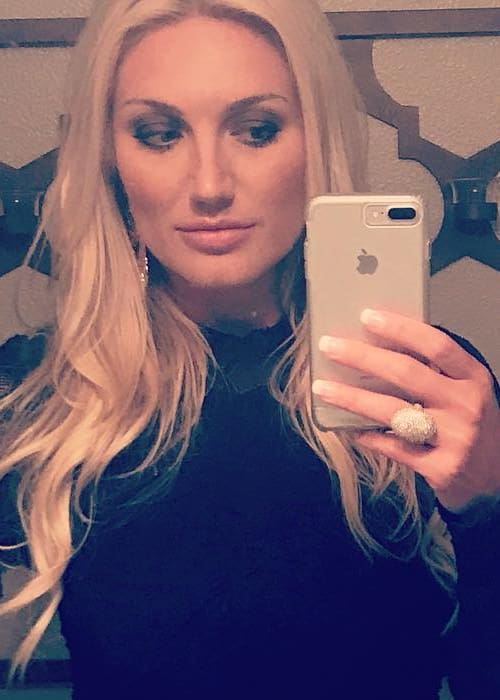 Brooke Hogan in a selfie in June 2017