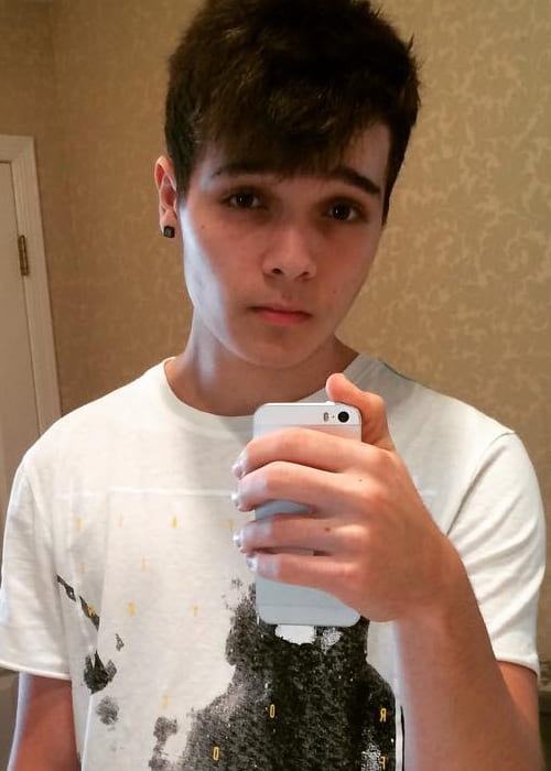 Cameron Ocasio in a selfie as seen in August 2016