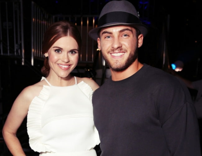 Cody Christian and Holland Roden as seen in February 2017