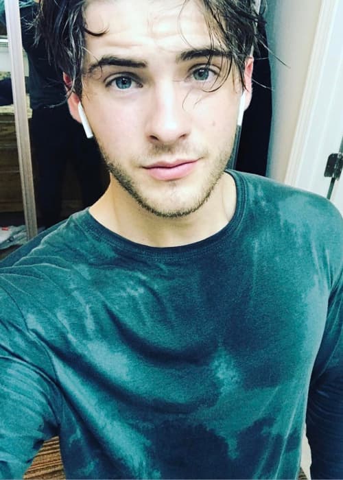 Cody Christian in a selfie in March 2017