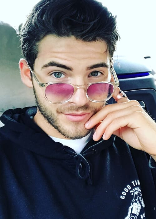 Cody Christian in an Instagram selfie as seen in June 2017