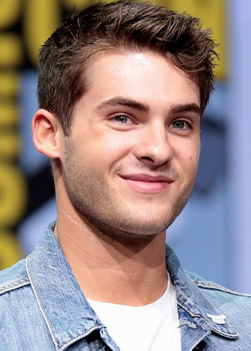 Cody Christian speaking at the 2017 San Diego Comic-Con International