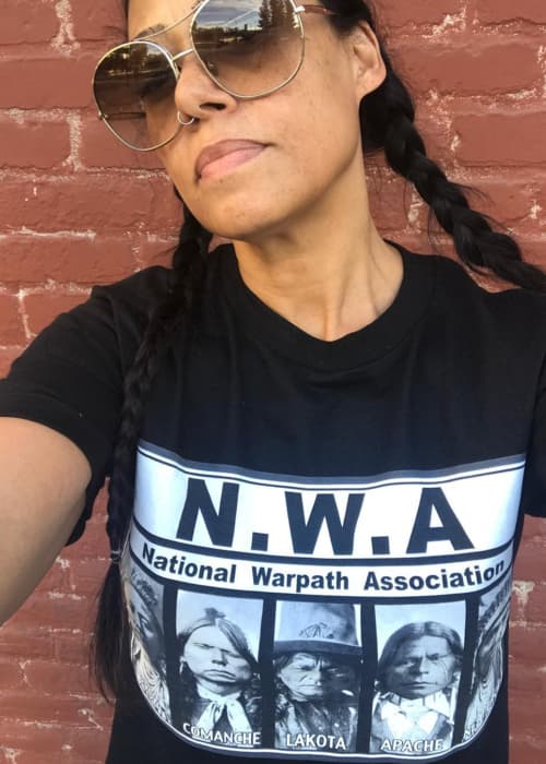 Cree Summer promoting The NTVS in a selfie in November 2017