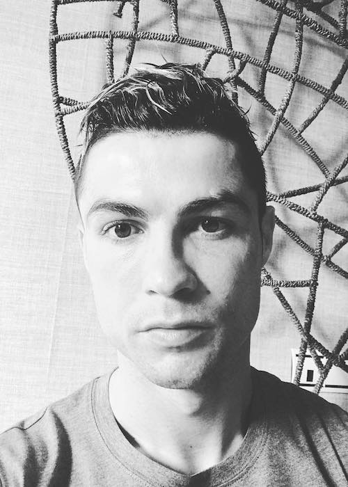 Cristiano Ronaldo in an Instagram selfie in March 2018