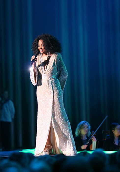 Diana Ross during Nobel Peace Prize Concert 2008 in Oslo