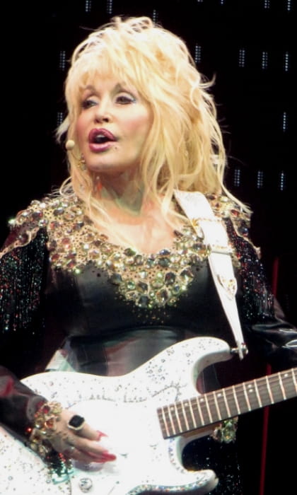 Dolly Parton as seen in July 2014
