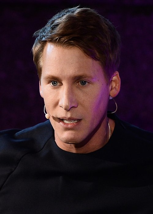 Dustin Lance Black during the opening day of Web Summit in November 2017