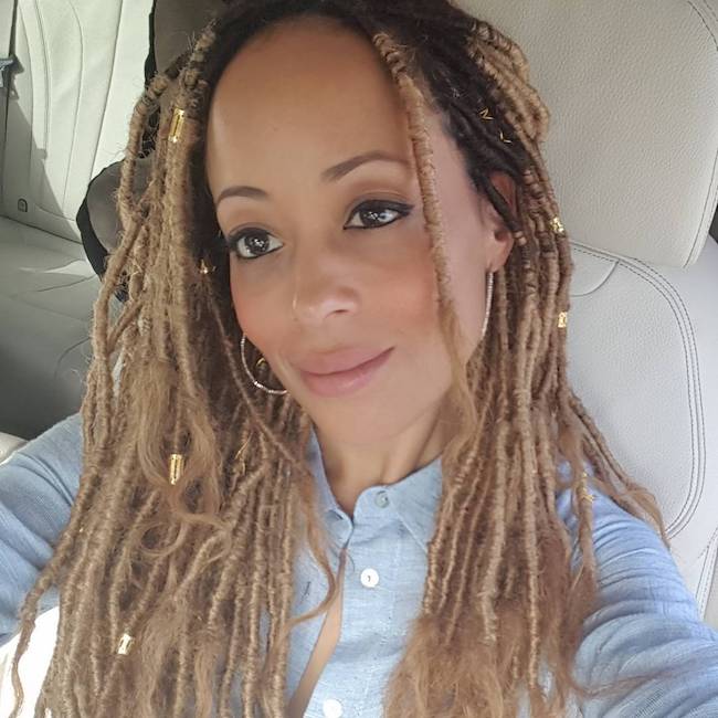 Essence Atkins in an Instagram selfie in March 2017