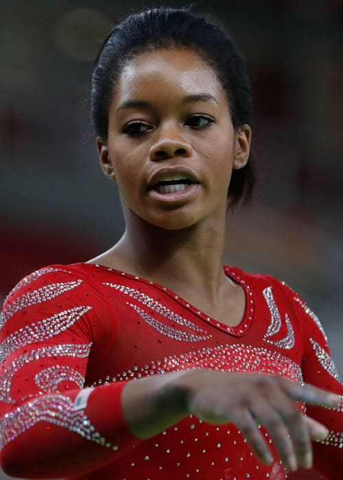 Gabby Douglas sedd i augusti 2016