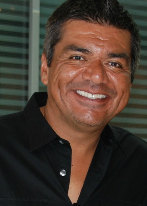 George Lopez posing for a photo in August 2010