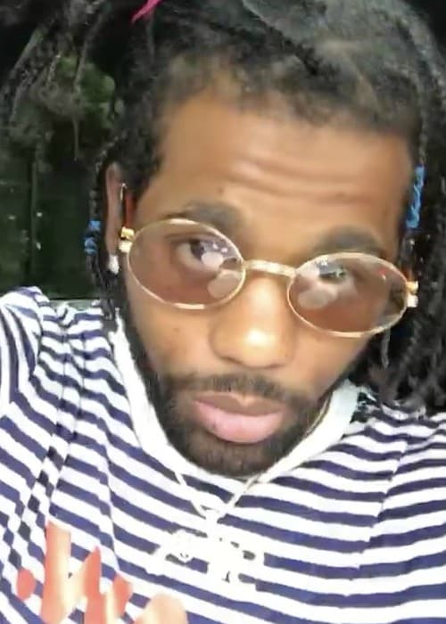 Hoodrich Pablo Juan in an Instagram selfie as seen in May 2017