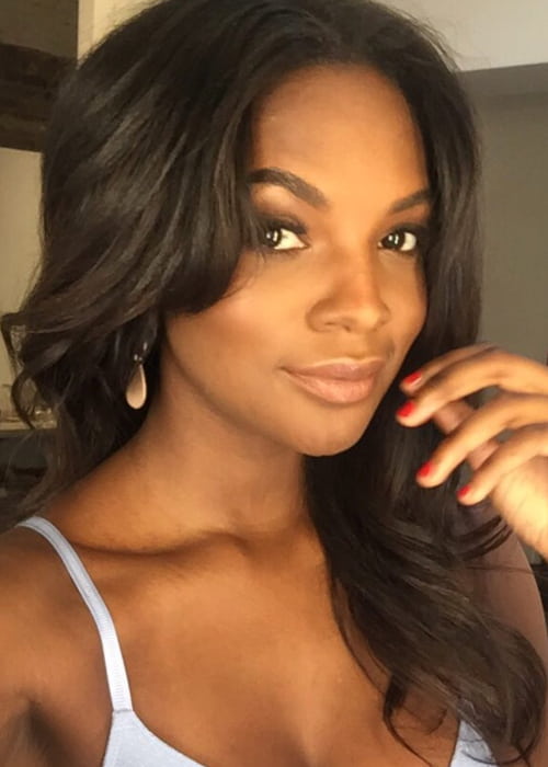 Jasmyn Wilkins in a selfie in July 2017