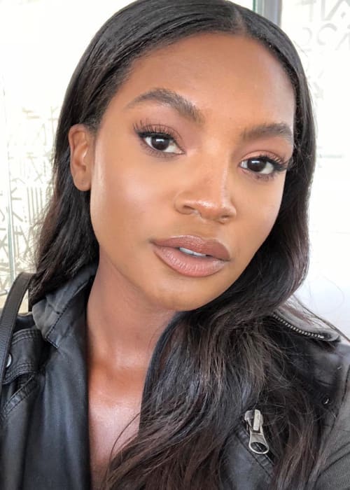 Jasmyn Wilkins in an Instagram selfie as seen in January 2018