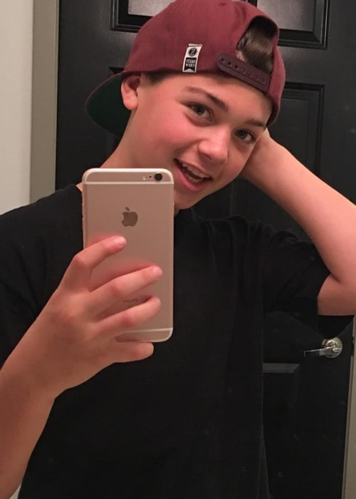 Joey Birlem in a selfie as seen in June 2016