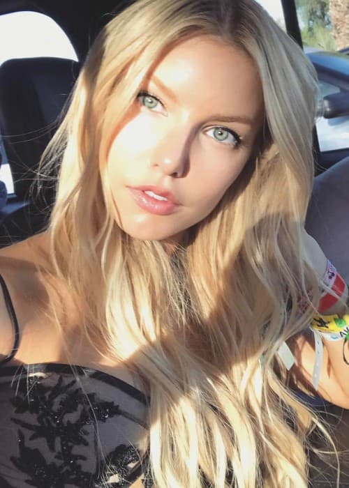 Katelyn Byrd in a selfie in April 2017