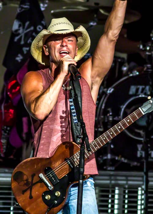 Kenny Chesney performing in Indianapolis in June 2013