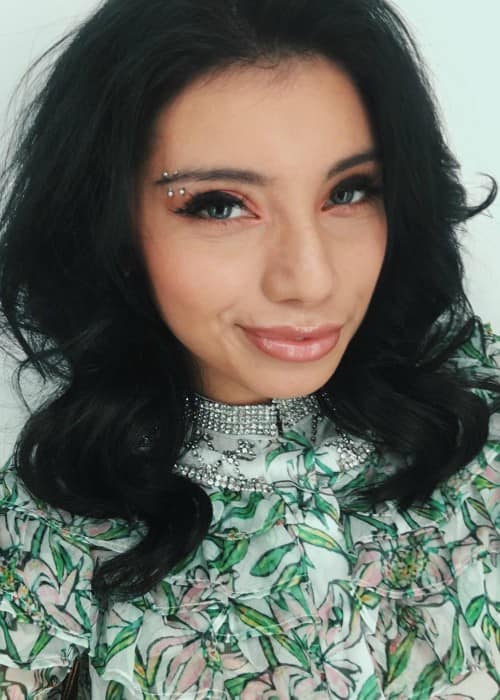 Kirstie Maldonado in an Instagram selfie as seen in April 2018