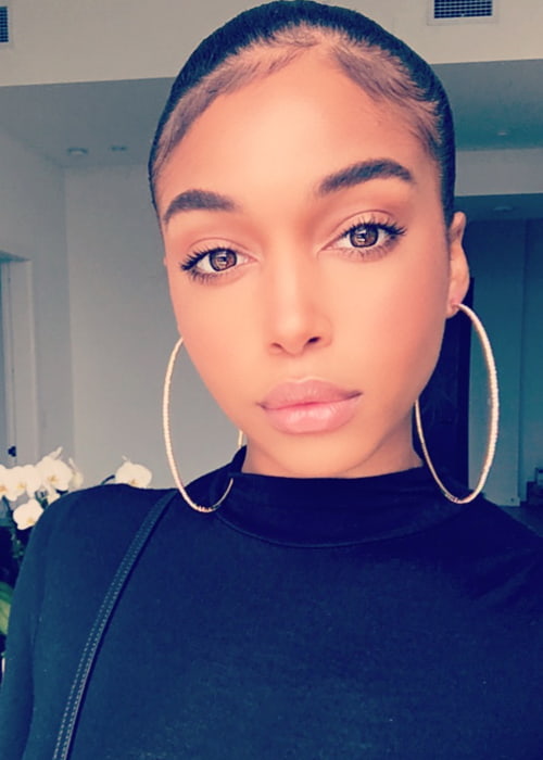 Lori Harvey as seen in March 2018