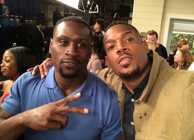 Marlon Wayans and Thomas Q. Jones (Left) in a selfie in 2018