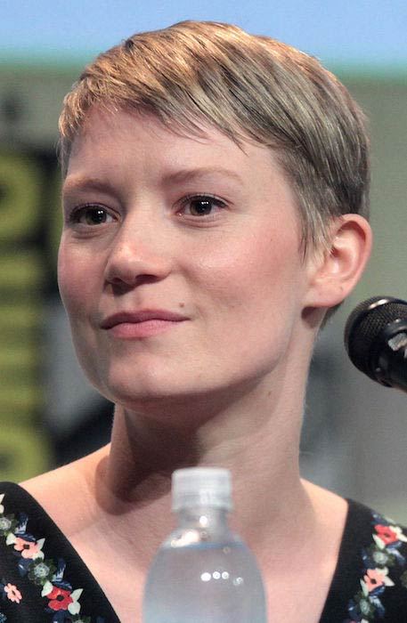 Mia Wasikowska at the San Diego Comic-Con International in 2015