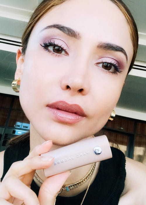 Patricia Gloria Contreras in an Instagram selfie as seen in February 2018