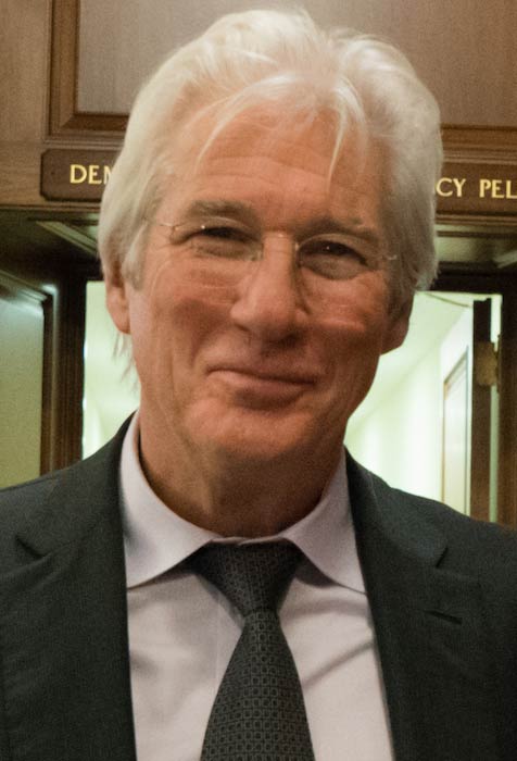 Richard Gere during the United States House of Representatives Member Party in December 2017