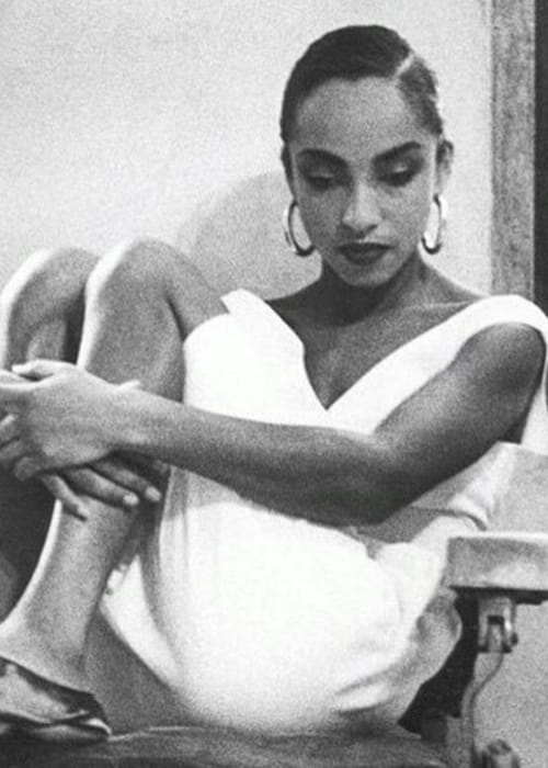 Singer and songwriter Sade