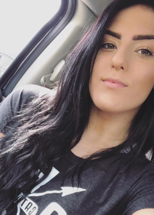 Tessa Blanchard in an Instagram selfie as seen in April 2018