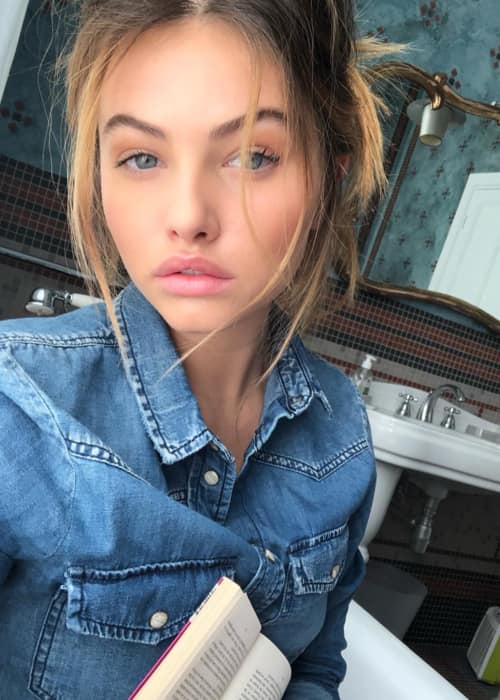 Thylane Blondeau as seen in January 2018