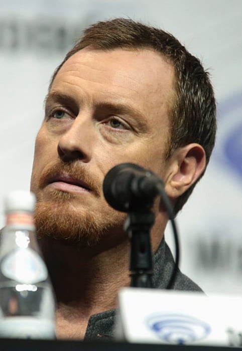 Toby Stephens at the 2018 WonderCon