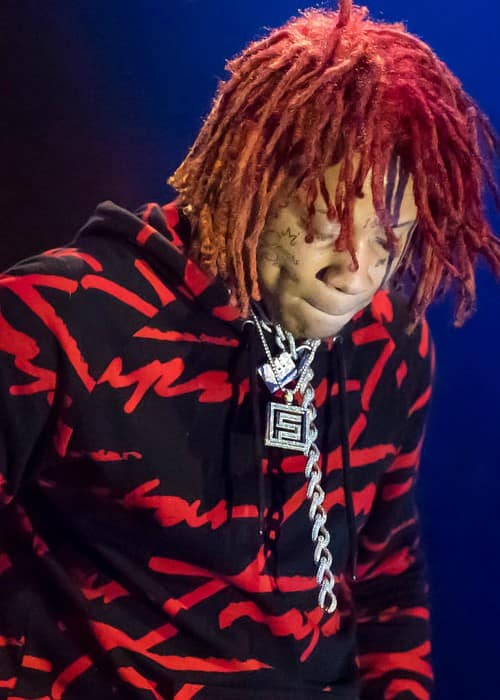 Trippie Redd performing at the ACL Live Moody Theater in February 2018