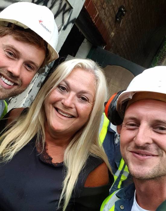 Vanessa Feltz in a fan pic in August 2017