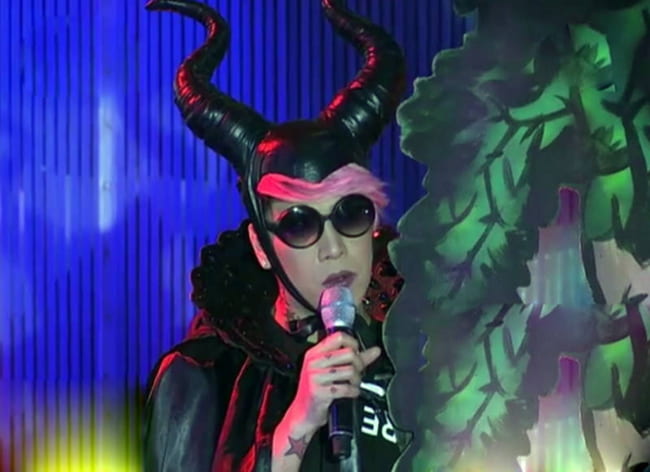 Vice Ganda playing a spoof of Maleficent in June 2014