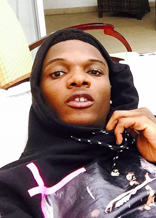 Wizkid in an Instagram post as seen in June 2015